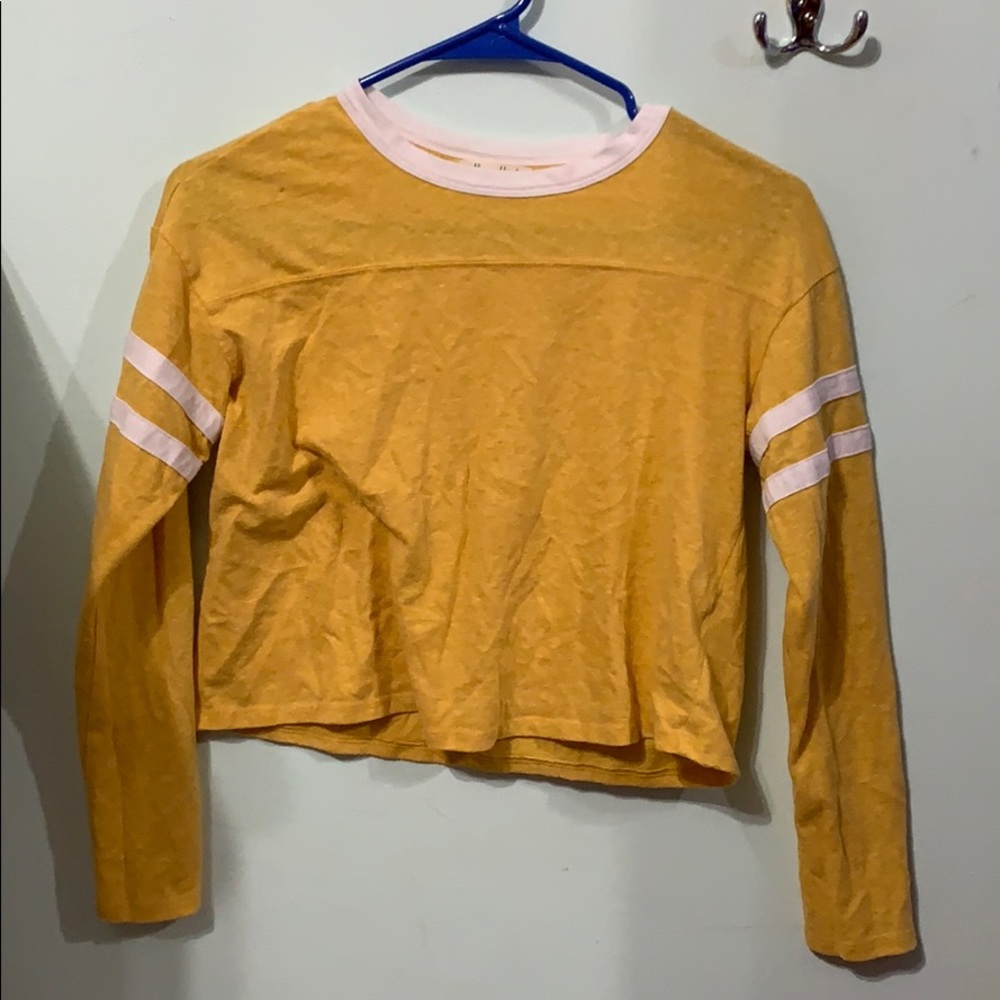 Ultra Flirt White Striped Long Sleeve
